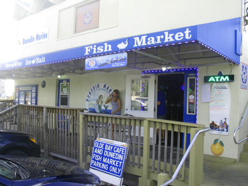 I chose to leave one dollar at the Olde Bay Cafe & Fish Market. It always has a great crowd.